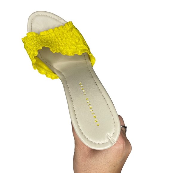 Charlotte Russe wedges heels 5 - 5.5 Posh Show SB8 - Picture 6 of 7